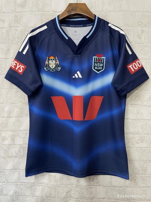 2025 NSW Blues Navy with Blue Gradient Jersey