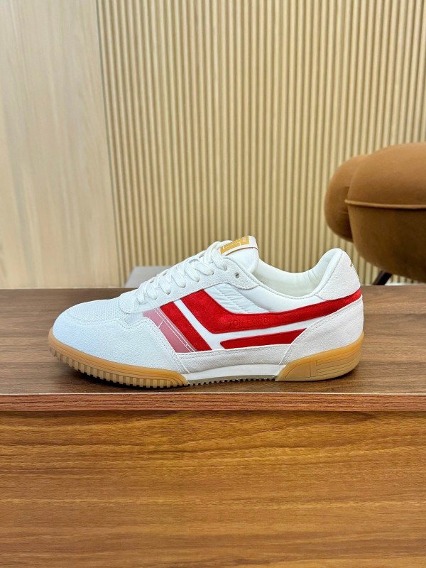 TOM FORD 2025 SS Casual Shoes with Classic Color Blocking and Imported Leather Insole - AS00350