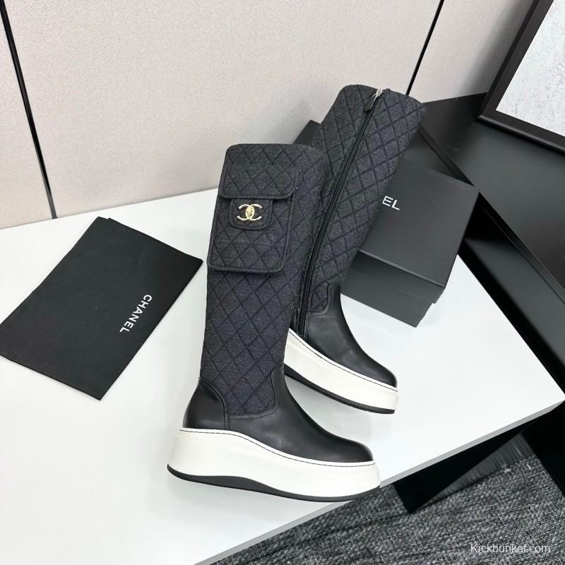 Chanel 2025/SS Short Boots Essential Autumn Winter Item - L Y00420