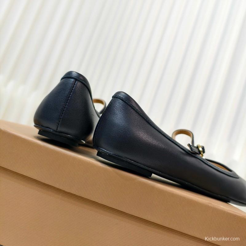 Gianvito Rossi Bohemian Style Flat Ballet Shoes - LY00310