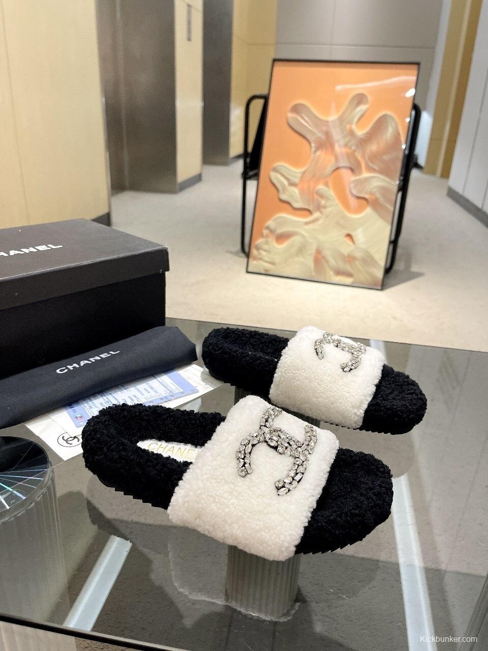 Chanel 2025 SS New Wool Slippers Soft Wool - LY00280