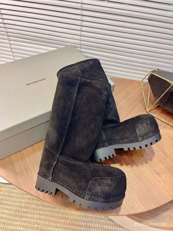 Balenciaga 2025 SS Oversized High Heel Snow Boots - AS00570