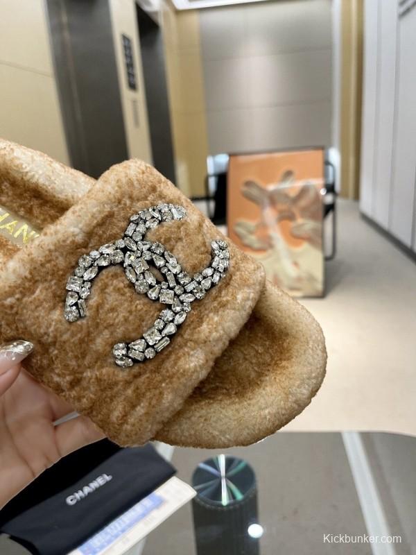 Chanel 2025 SS New Wool Slippers Soft Wool - LY00280