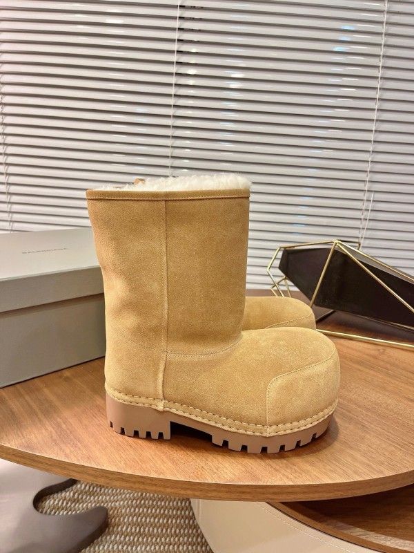 Balenciaga 2025 SS Oversized High Heel Snow Boots - AS00520