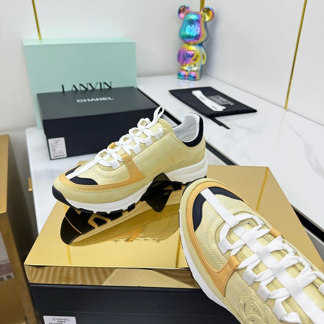 Chanel 2025 SS Chunky Sole Casual Sneakers - LY00310