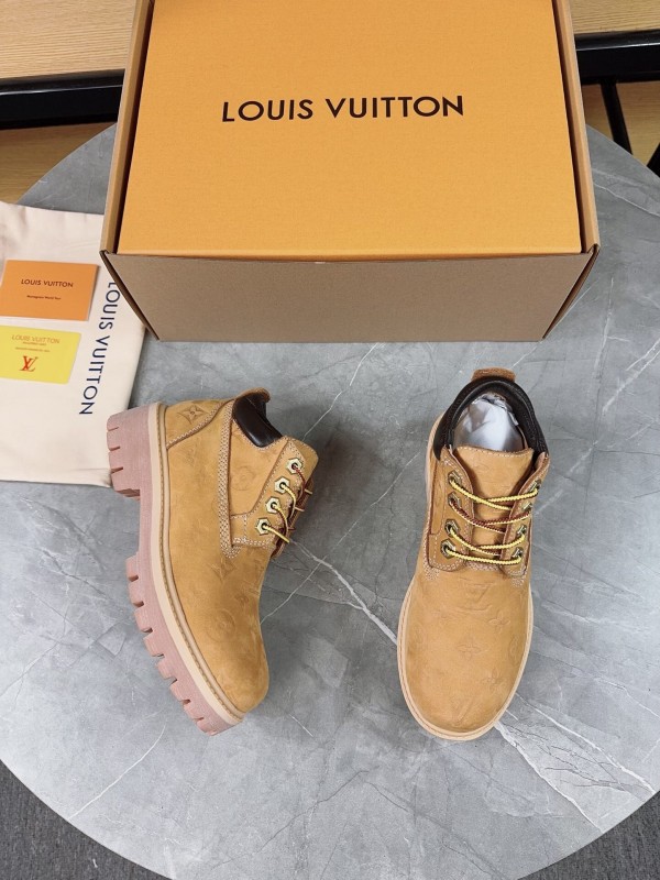 Timberland LV Monogram Ankle Boots Waterproof Suede - LY00370