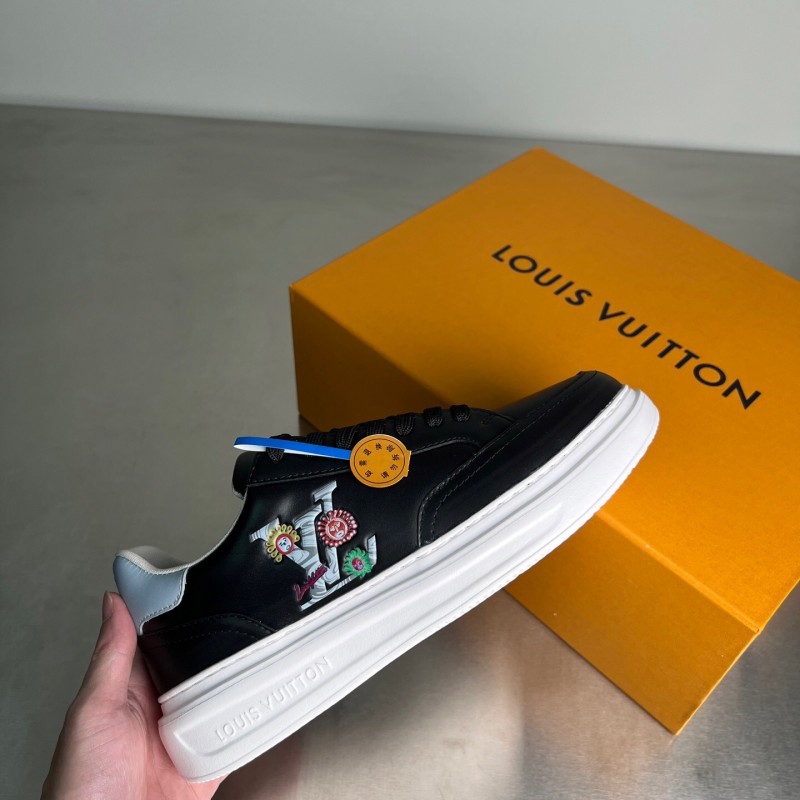 Lv Beverly Hills Low-Top Fashion Sneakers Unisex Couple Shoes - YC