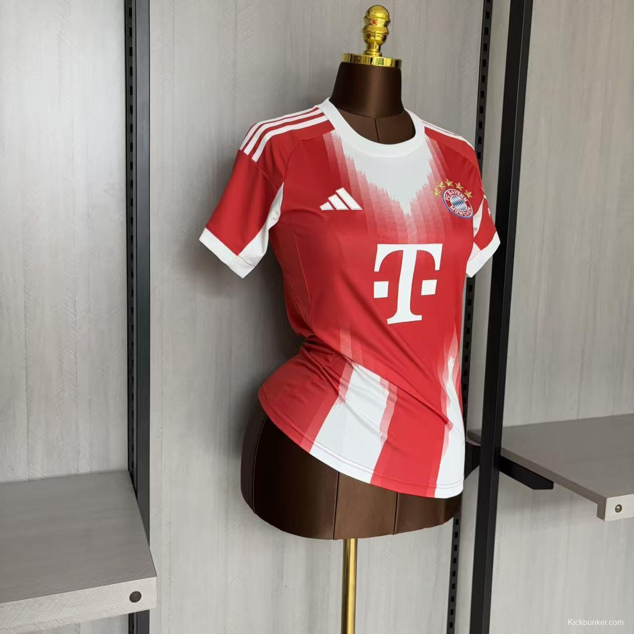 25/26 Women Bayern Munich Home Jersey