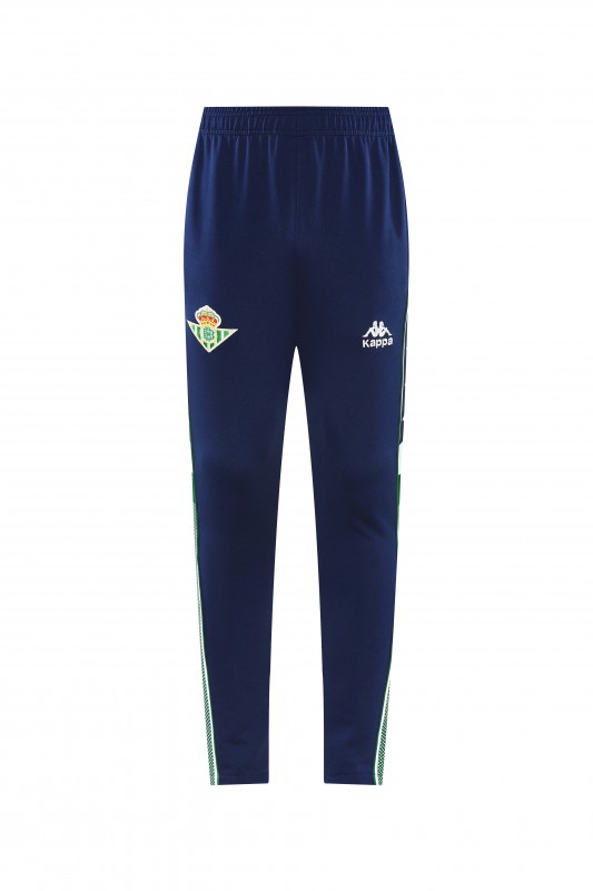 26/27 Real Betis x Kappa Navy Blue  Full Zipper Jacket Tracksuit + Long Pants