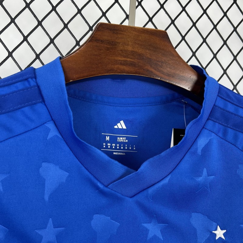 2026/27 Womens Cruzeiro Crop Top Home Jersey