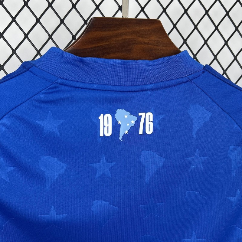 2026/27 Womens Cruzeiro Crop Top Home Jersey