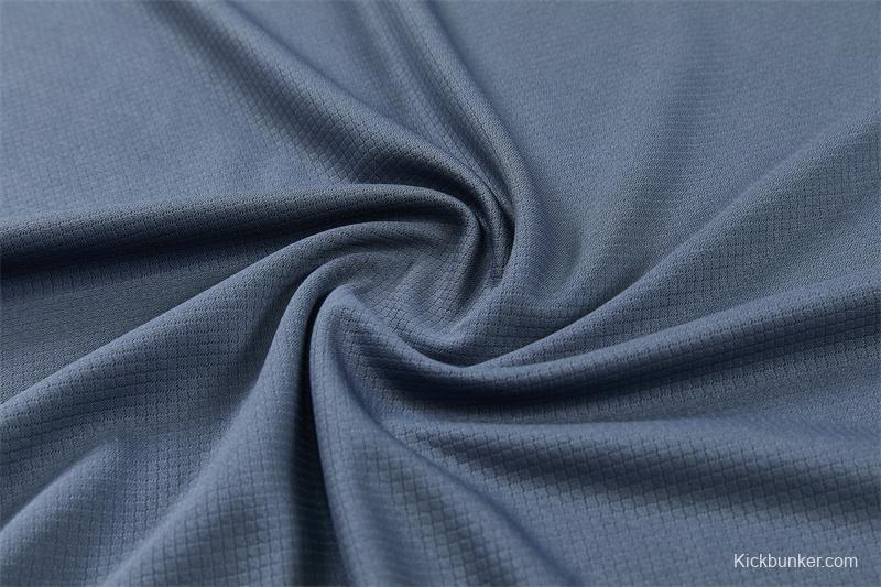 2026 England Grey Short Sleeve+ Navy Blue Soccer Shorts