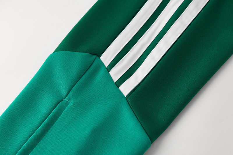 26/27 Algeria  Dark Green  Zipper Training Jacket Tracksuit + Long Pants (Adidas)