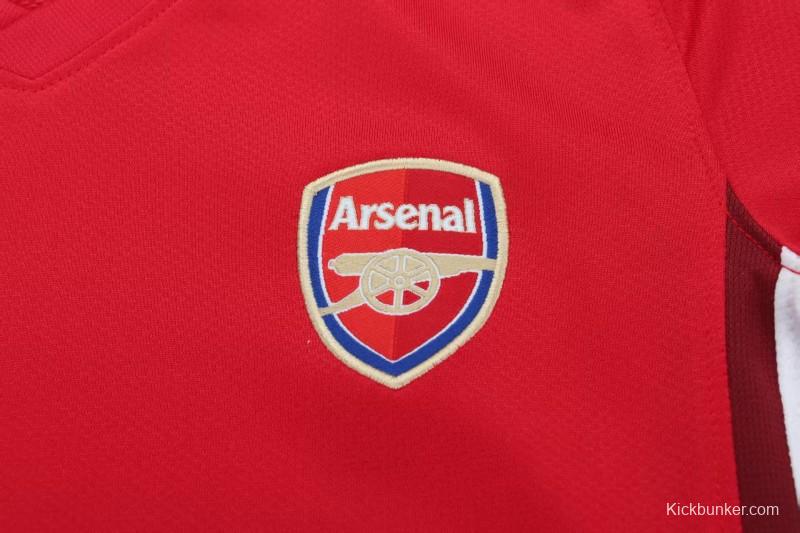 Retro 08/10 Kids  Arsenal Red Home Jersey