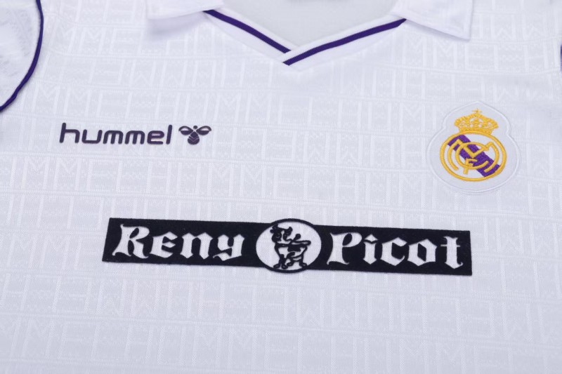 Retro Kids 88/90 Real Madrid Home Jersey