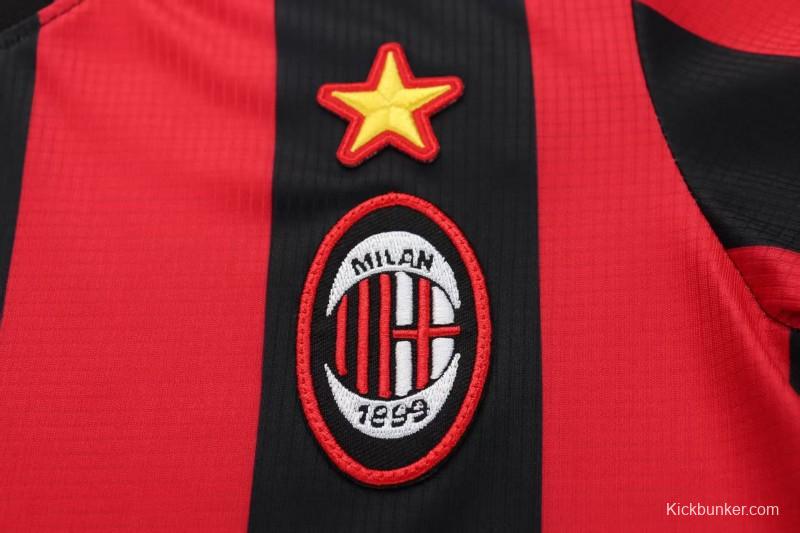 Retro 97/98 AC Milan Home Jersey