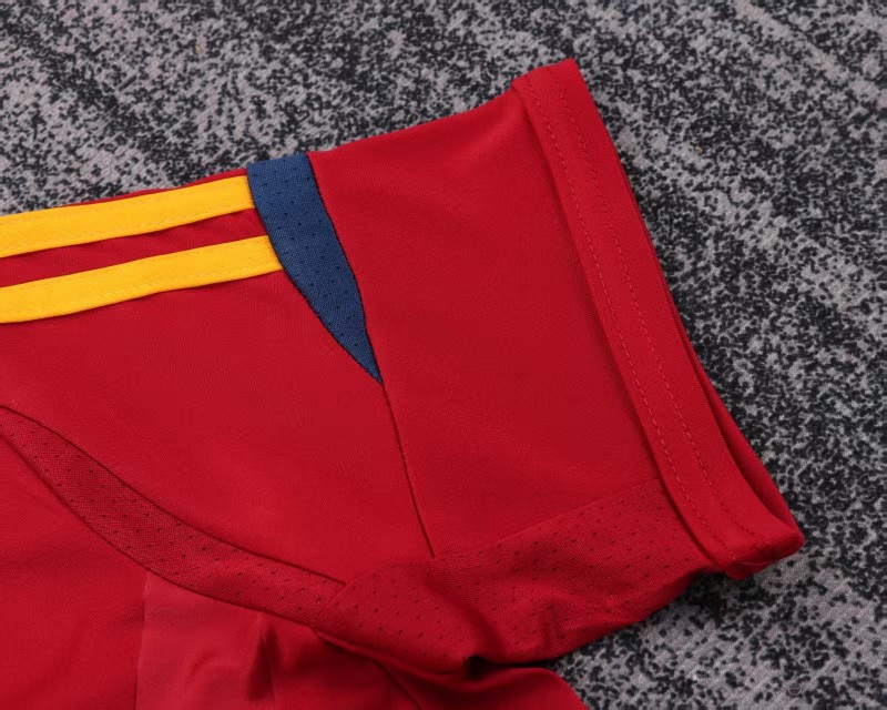 Retro Kids 2012 Spain Home Jersey