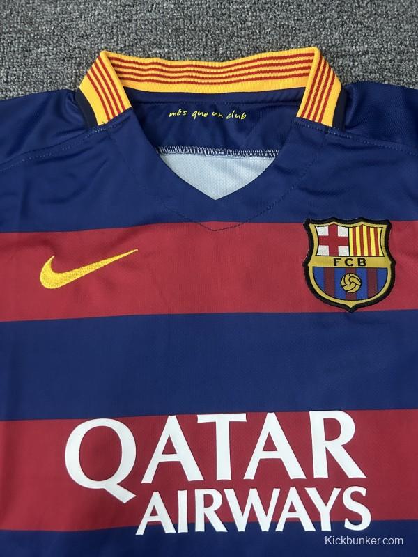 Retro Kids 15/16 FC Barcelona Home Jersey