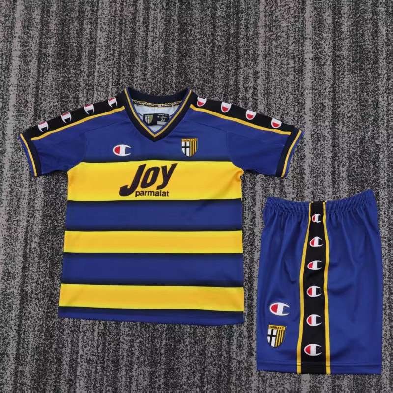 Retro Kids 01/02 Parma Home Jersey
