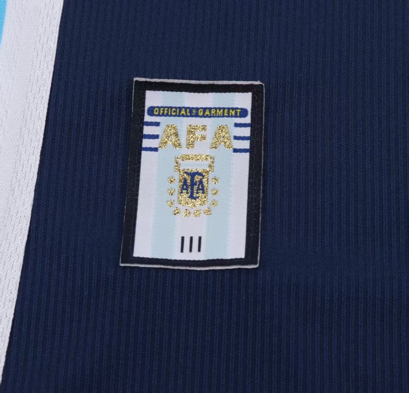 Retro Kids 1998 Argentina Away Jersey
