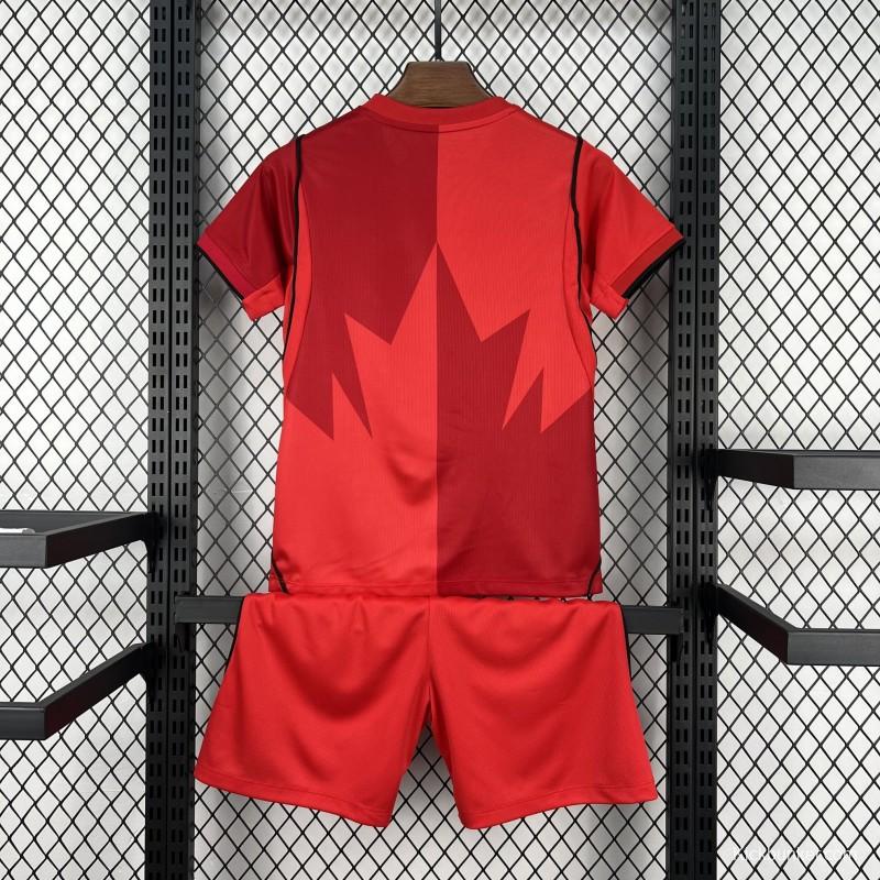 2026 Kids Canada World Cup Home Kit