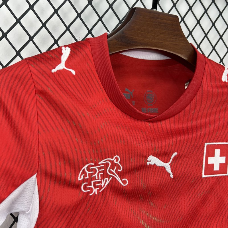 2026 Kids Switzerland World Cup Home Kit