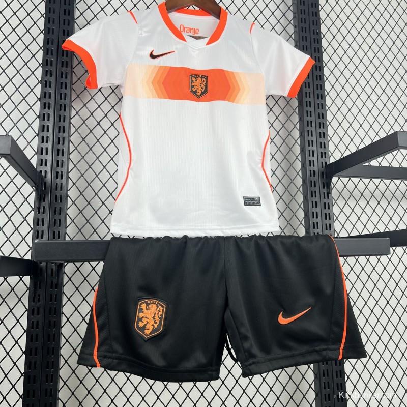 2026 Kids Netherlands World Cup Away Kit