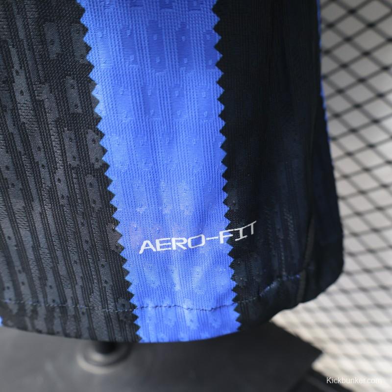 Player Version 26/27 Inter Milan Home Black & Blue  Stripe Jersey