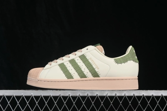 Adidas Originals Superstar II Casual Skateboarding Shoes with Shell Toe Design - KJ3967