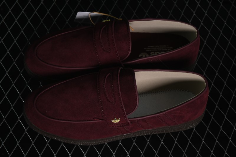 Adidas Handball Spezial Loafer Classic Retro Casual Shoes with Suede Upper and Gum Sole - KK2780