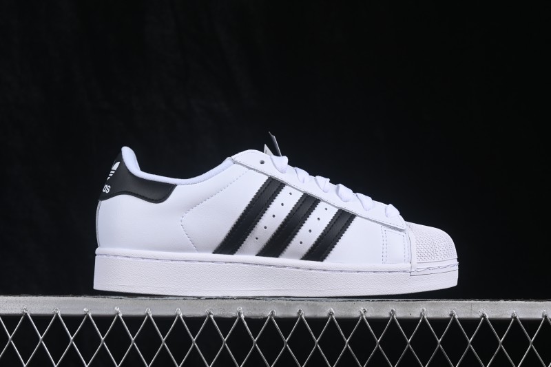 Adidas Superstar II Casual Skateboarding Shoes with Full-Grain Leather Shell Toe - IH8659