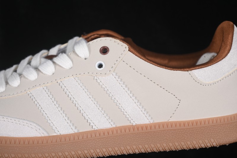 Adidas Samba OG Classic Lifestyle Sneakers with Suede Overlays - KJ7306