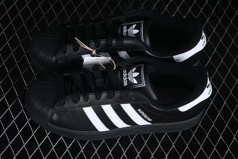 Adidas Superstar II Classic Shell-Toe Casual Sneakers with Premium Leather Upper - JI0079