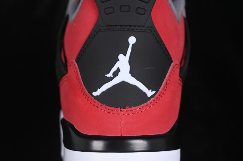 Nike Air Jordan 4 Retro Basketball Shoes in Bold Red - FQ8138-600