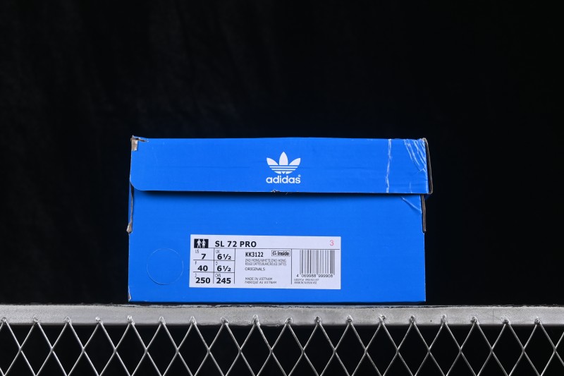 Adidas Originals SL 72 Retro Running Shoes with Classic Suede and Mesh Upper - KK3122