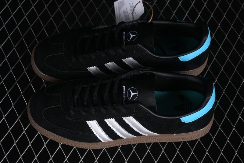 Adidas Handball Spezial Retro Skateboarding Shoes with Suede Upper and Gum Sole - IH6588