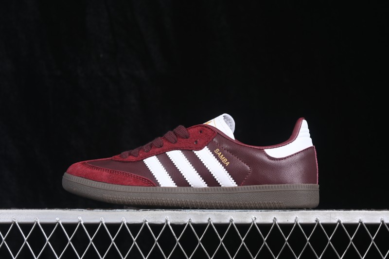 Adidas Samba OG Classic Sneakers with Retro Design - JR8844