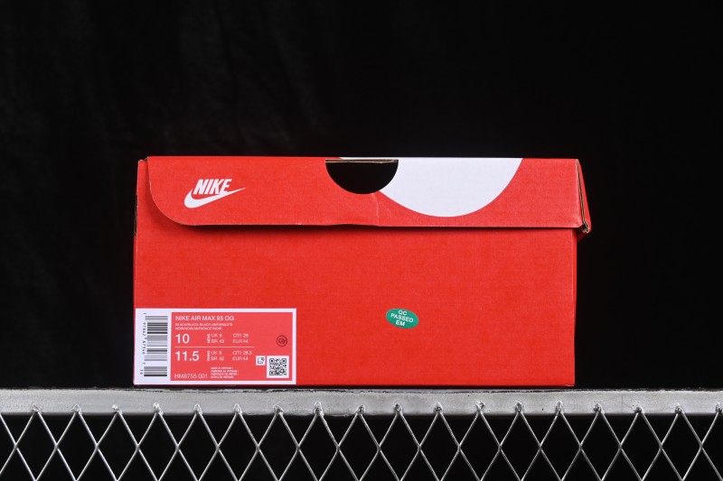 Nike Air Max 95 Retro Running Shoes with Cushioned Air Sole - HM8755-001