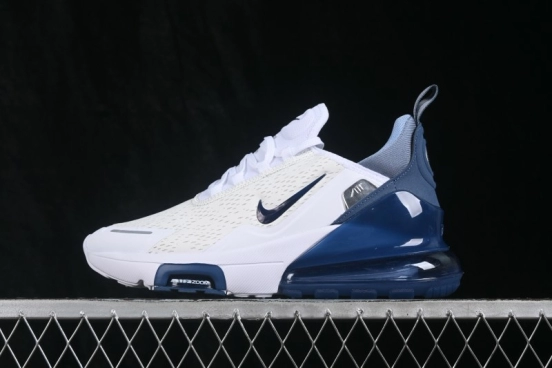 Nike Air Max 270 Premium Running Sneakers with Half-Sole Air Cushion - IO9883-007