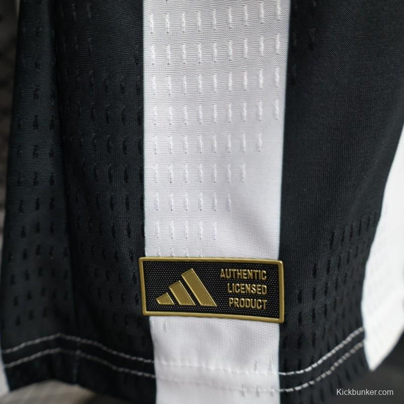Player Version 26/27 Juventus Home Long Sleeve Jersey
