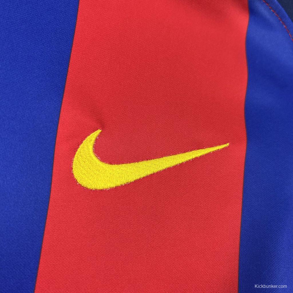 2003/04 Retro Barcelona X Olivia Rodrigo Home Jersey