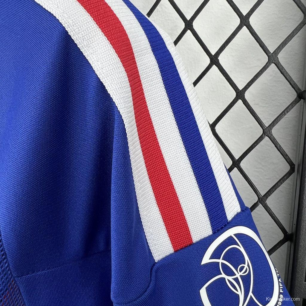 Retro 2002 France Home Jersey