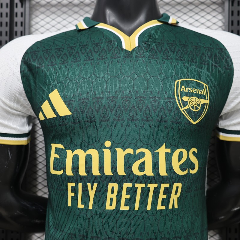 Player Version 26/27 Arsenal Green & White Special Edition Jersey