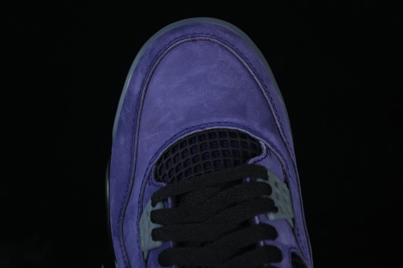Nike Air Jordan 4 Retro OG 'Lakers' Basketball Shoes with Premium Leather and Iconic Design - FV5029-500