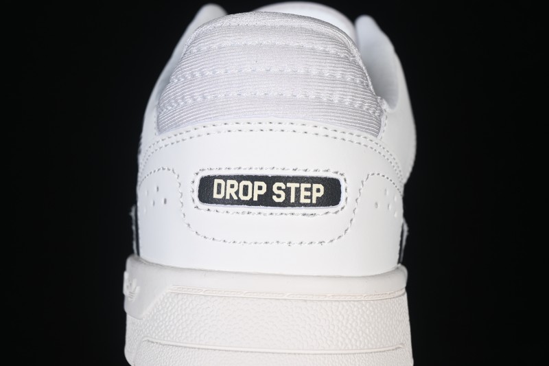 Adidas Originals Drop Step Low 2.0 Basketball-Inspired Campus Casual Skateboarding Shoes - JS3268