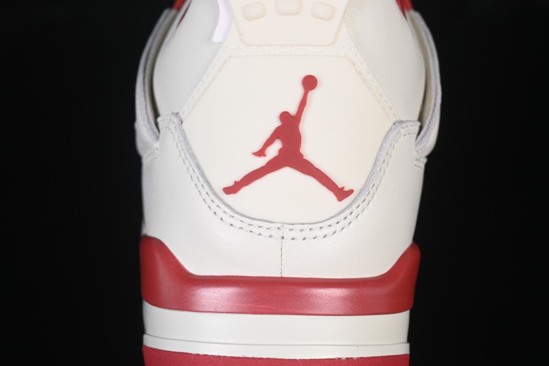 Nike Air Jordan 4 Retro 'Valentine's Day' Mens Womens Basketball Shoes with Premium Suede Upper - HV0823-108