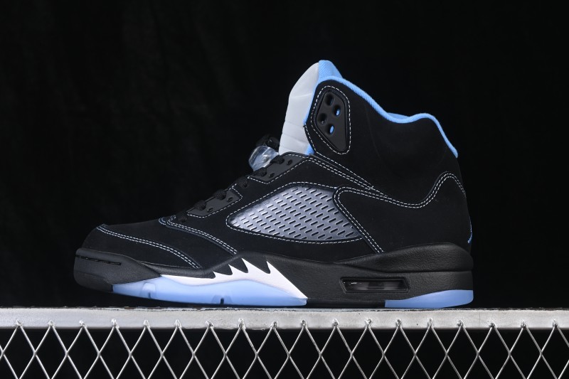 Nike Air Jordan 5 Retro OG 'Black University Blue' Basketball Shoes - DD0587-008