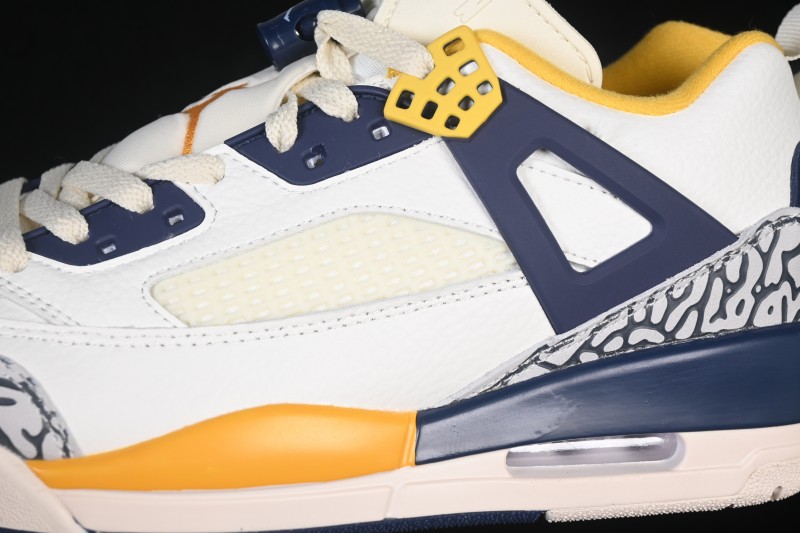 Nike Jordan Spizike Low Lifestyle Basketball Sneakers with Mixed Design Elements - FQ1759-111