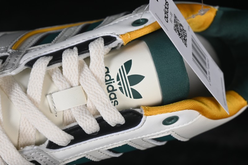 Adidas Originals Drop Step Low 2.0 Casual Skateboarding Shoes with Retro Basketball Style - IG1907