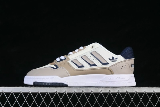 Adidas Originals Drop Step Low 2.0 Basketball-Style Campus Casual Skateboarding Shoes - IG4334